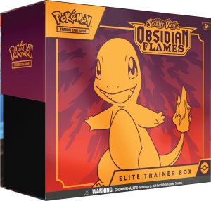 Obsidian Flames Elite Trainer Box · English — source reference photo, not owned inventory